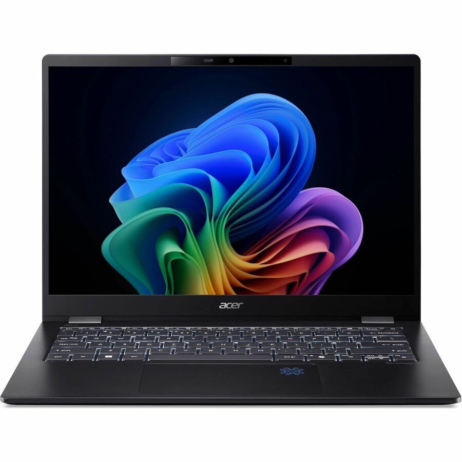 Acer TravelMate P6 14 AI 14" Touchscreen 60Hz Intel Core U7 32GB SSD Black W11P