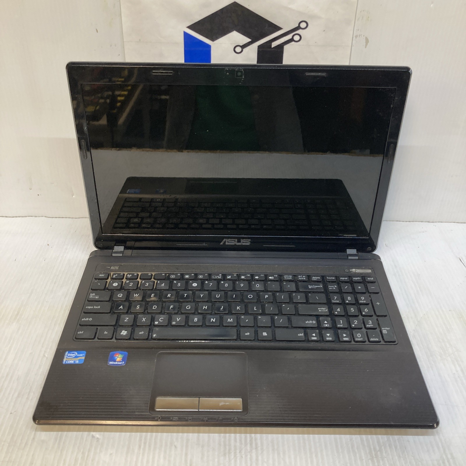 ASUS K53E Intel Core i5-2410 2.3GHz 4GB RAM NO HDD Boots to BIOS