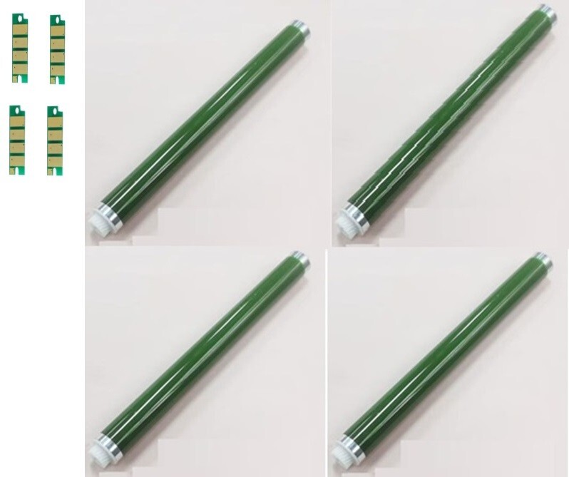 4 x OPC DRUM FOR XEROX PHASER 6600 WORKCENTRE 6605/6655/6655i # 108R01121 + CHIP
