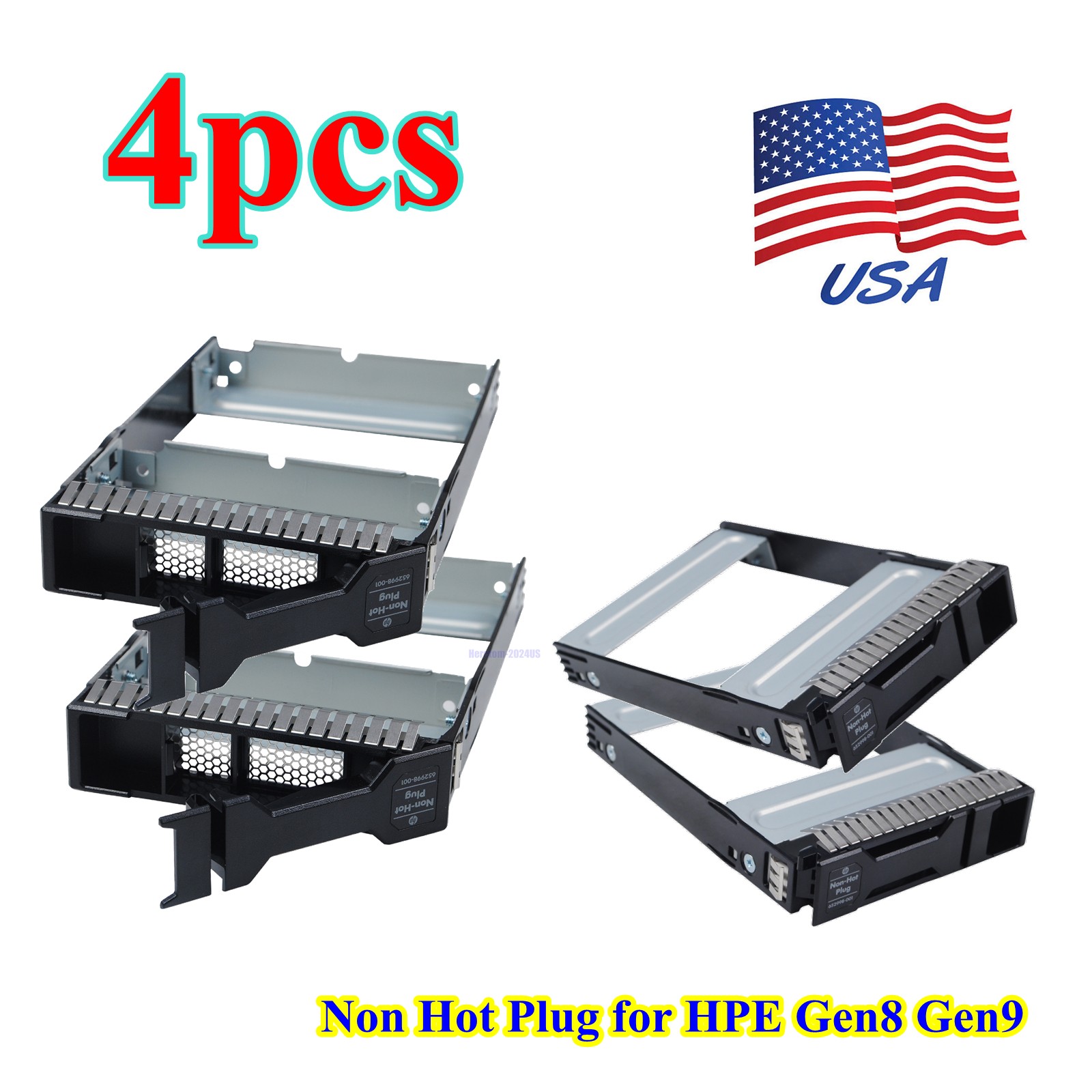652998-001 3.5" LFF Non Hot-Plug HDD Tray Caddy for HP ML350p ML350e ML310e Gen8