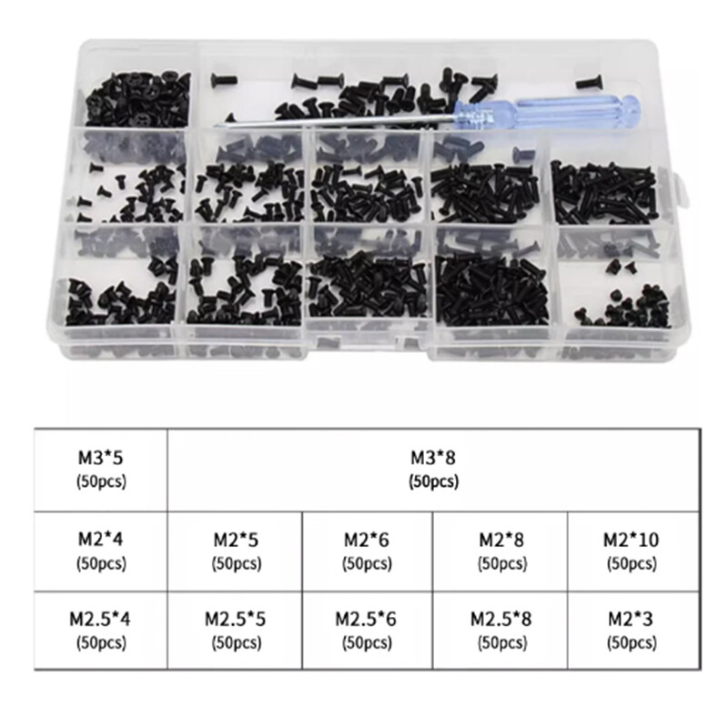 600pcs*Laptop Notebook Screws for HP Dell Lenovo Samsung Sony Toshiba Acer MSI