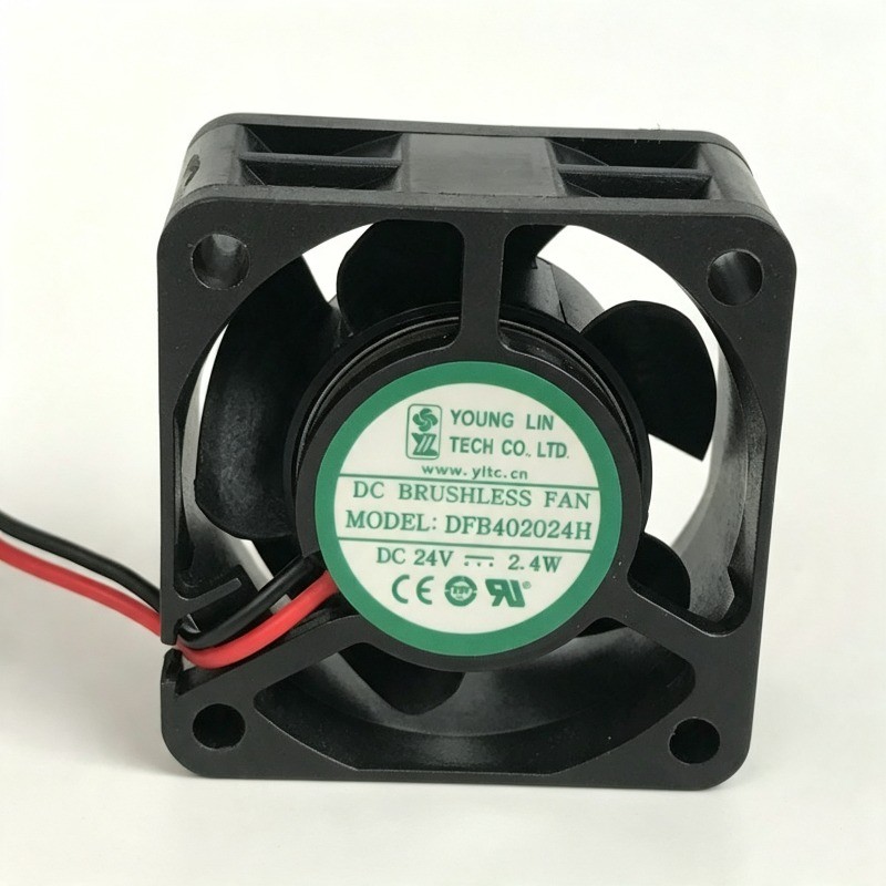 1pcs New For YOUNG LIN 4020 DFB402024H DC24V 2.4W Converter Cooling Fan