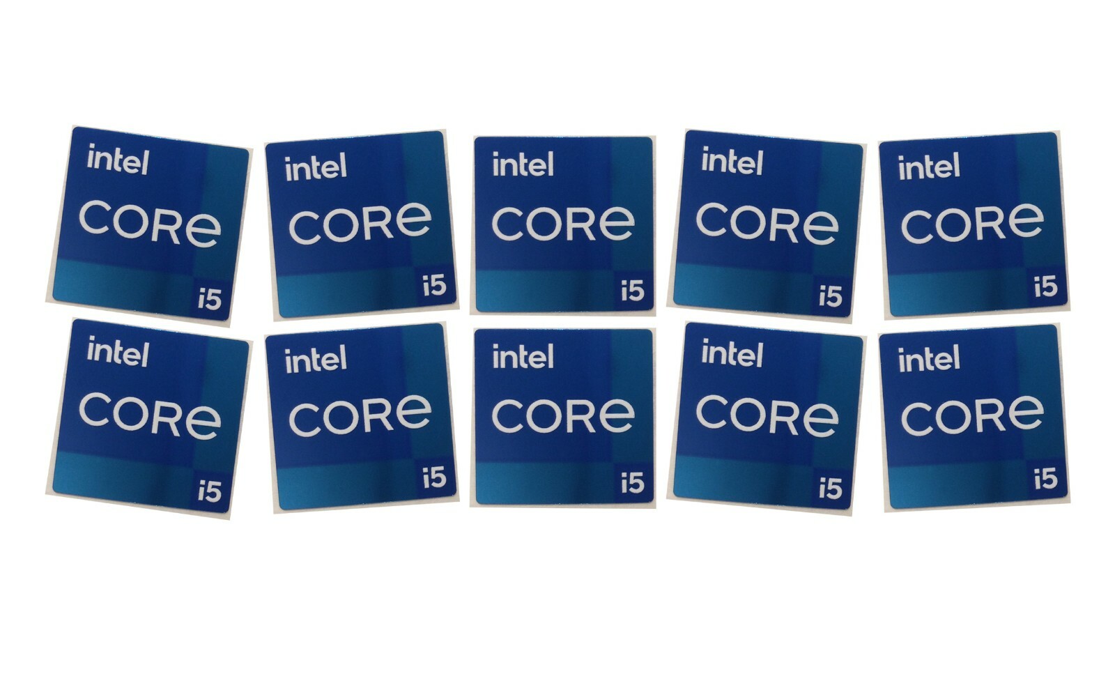 10 PCS Sticker for CORE i5 11th GEN Skylake Logo Decal 18mm x 18mm generation