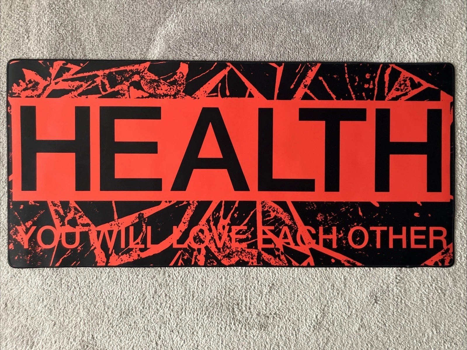 HEALTH YOU WILL LOVE EACH OTHER Mousepad Mouse Pad Mat