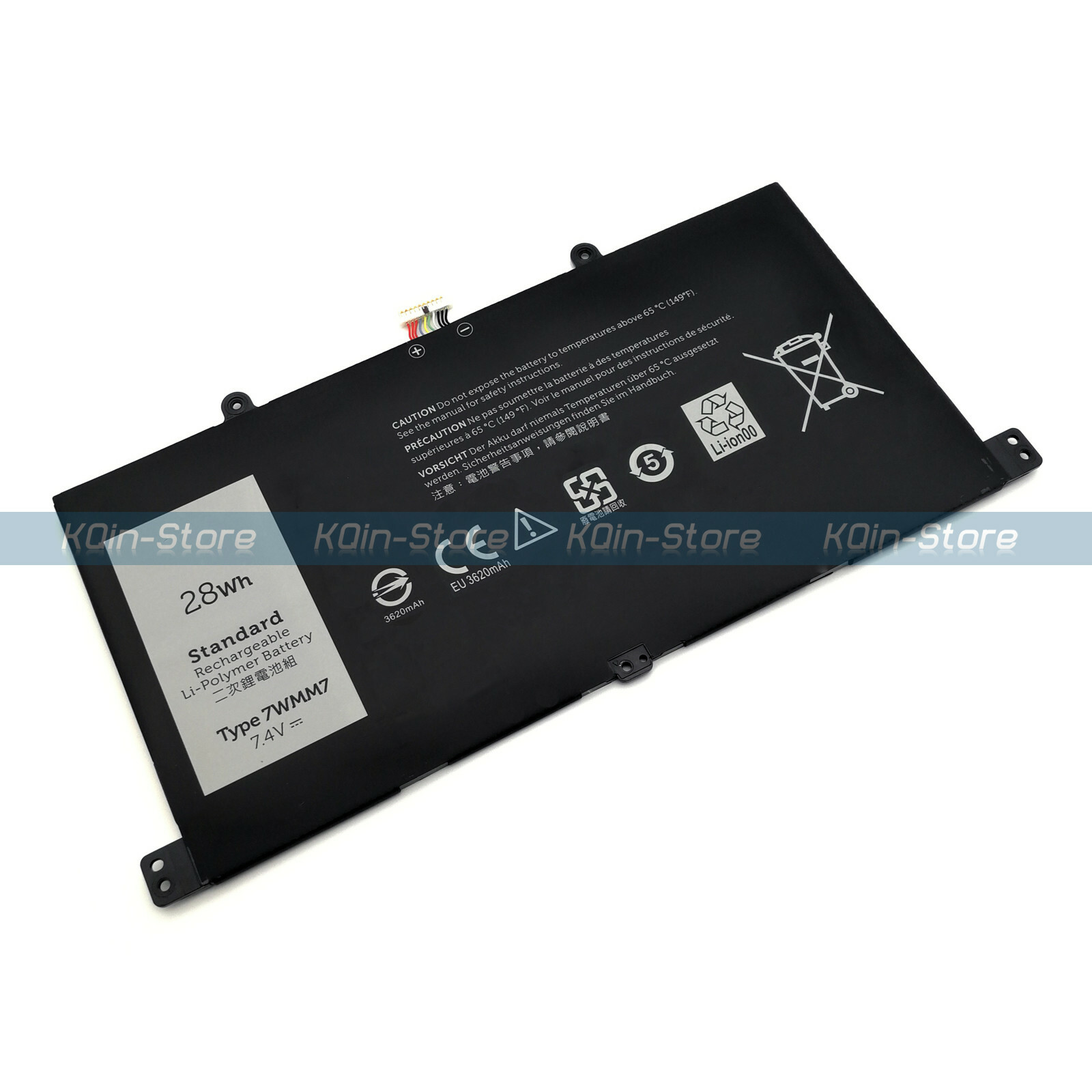 New 7WMM7 Keyboard Battery for Dell Venue 11 V11 Pro D1R74 CFC6C CP305193L1 28Wh