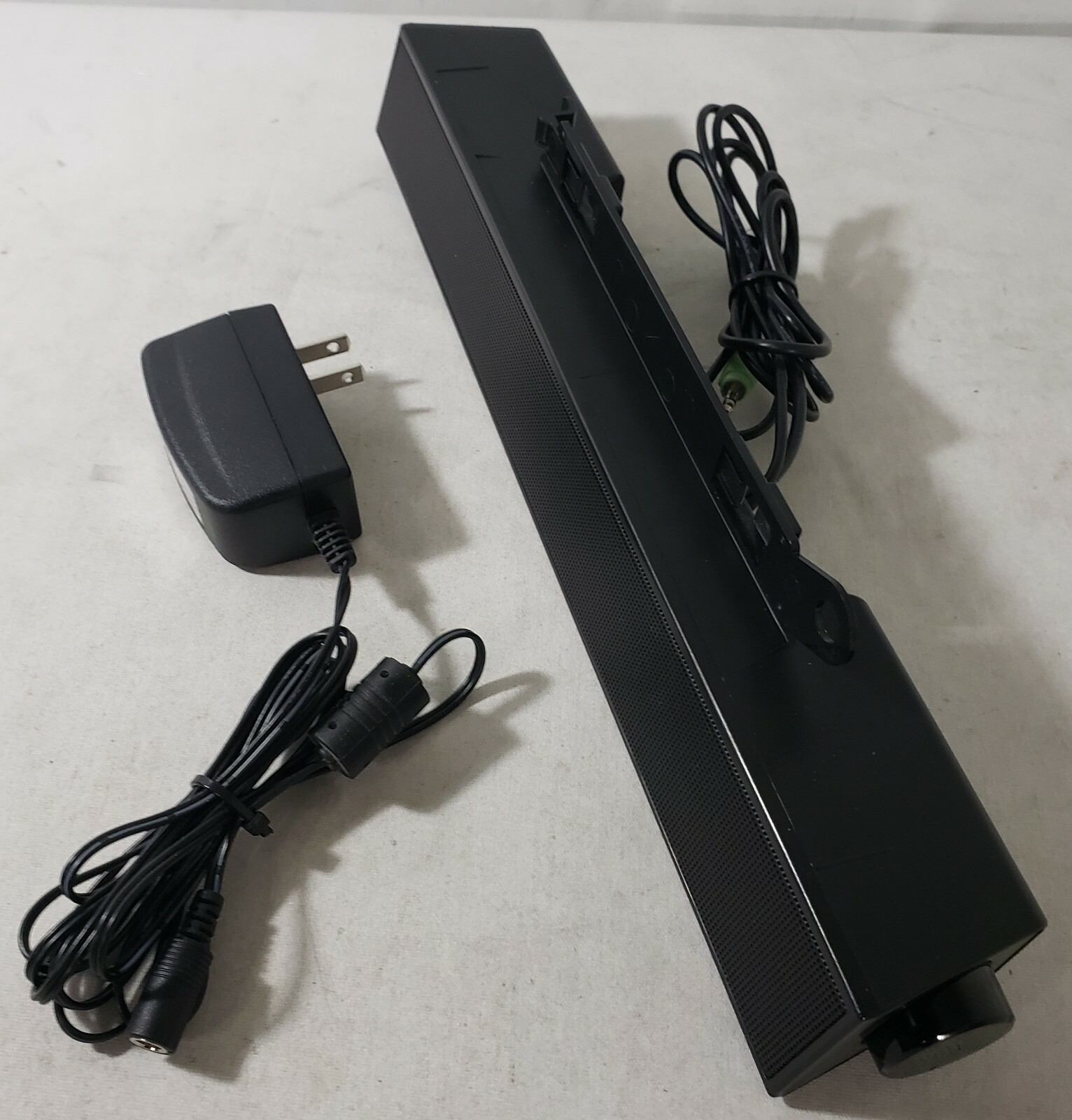 Dell AX510PA Multimedia Soundbar PC Monitor Speaker 0C730C with Power Adapter