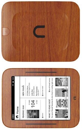Skinomi Light Wood Skin+Screen Protector for Barnes And Noble Nook Simple Touch