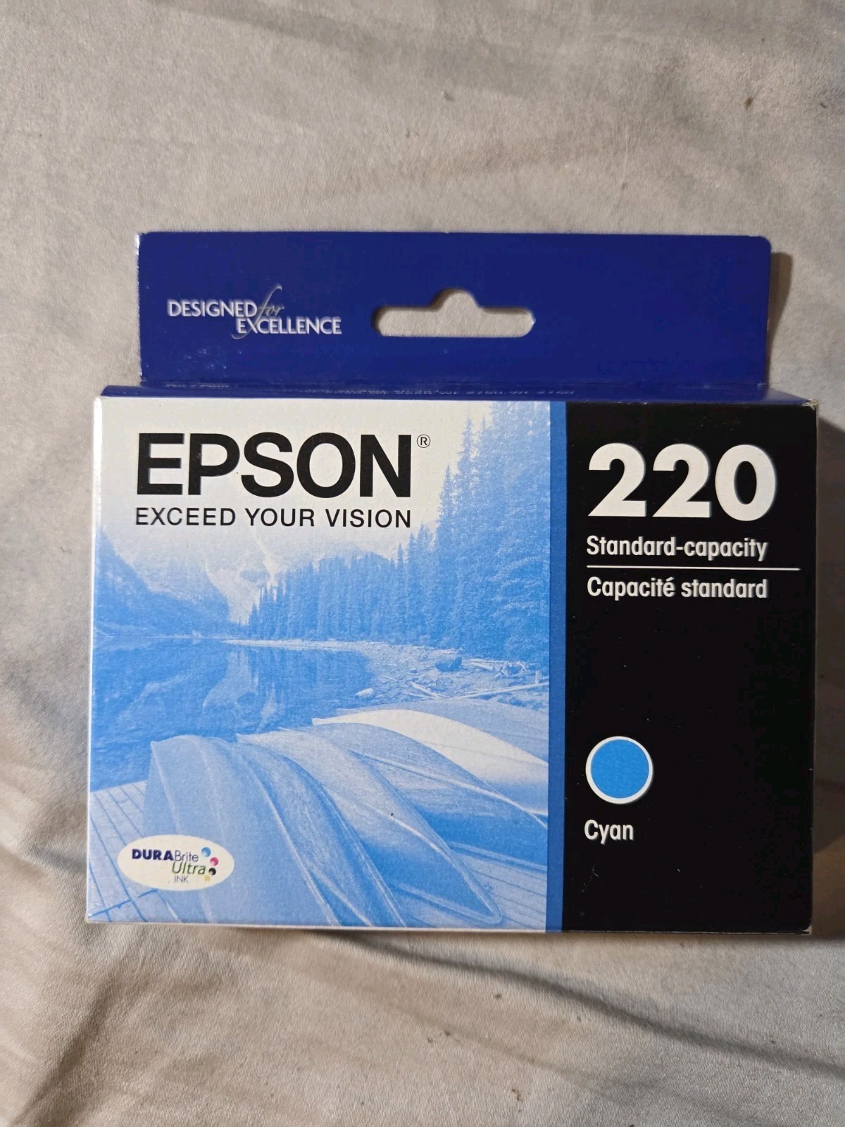 Epson 220 Cyan DURABrite Ultra ink cartridge - T220220-S - Cyan