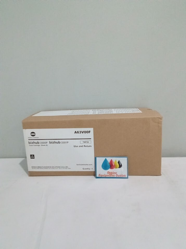 Konica Minolta A63V00F TNP-36 Black Toner Cartridge