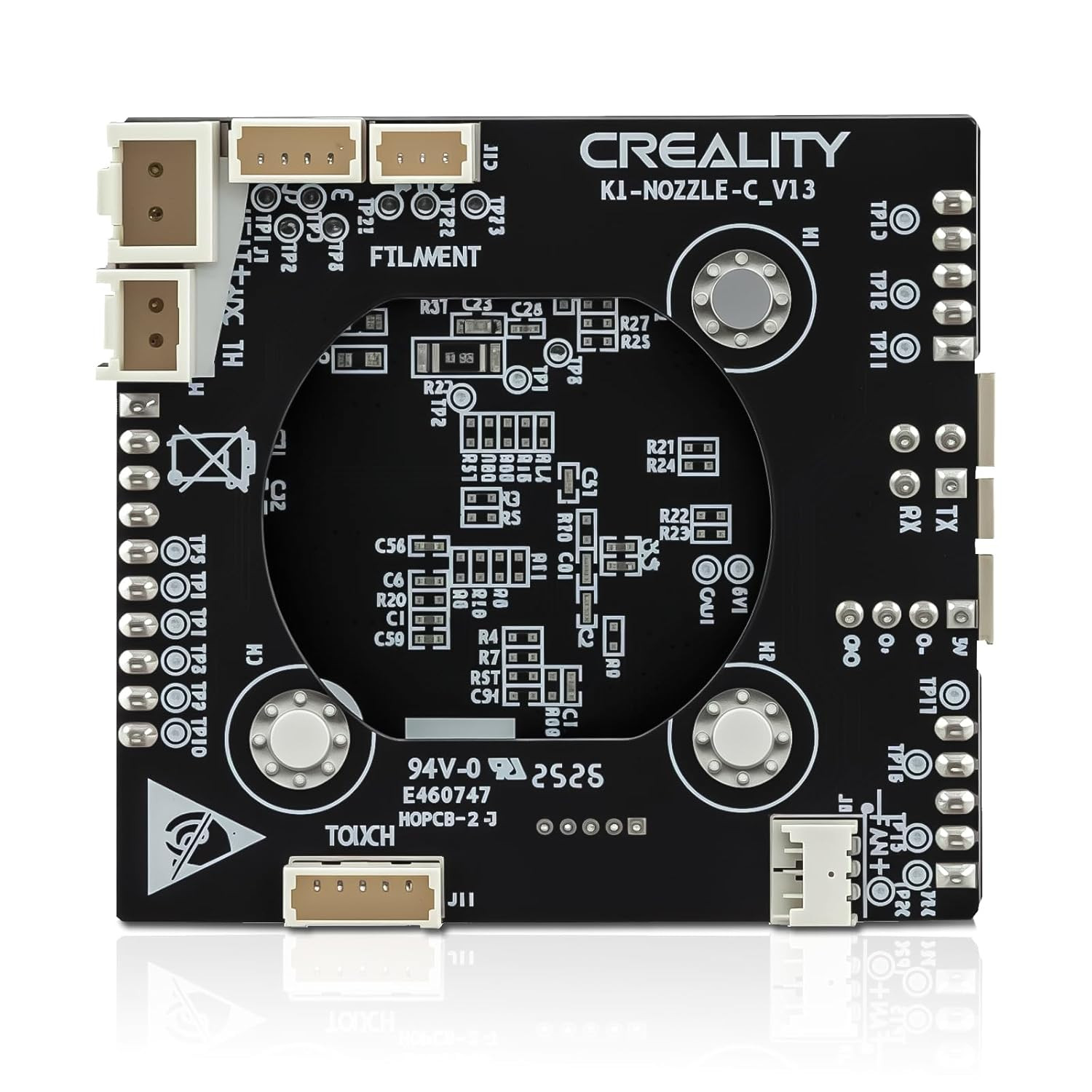 Official Upgrade K1C/K1 SE/K1 MAX Hotend Adapter Plate, OEM PCB Nozzle Adapter T