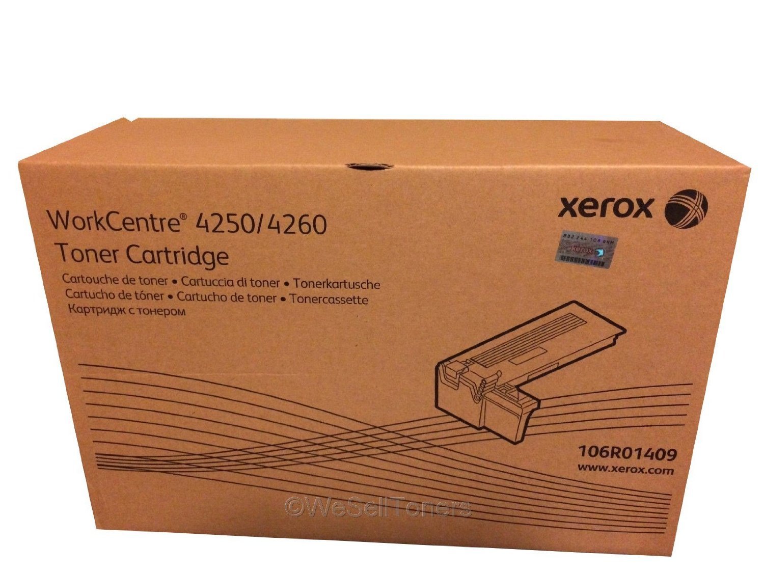 Genuine Xerox 106R01409 Toner Black WorkCenter 4250 4260 New C