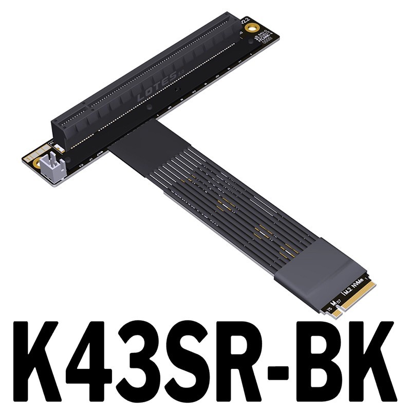 M.2 NGFF NVMe to PCIe 5.0 x16 STX Motherboard Graphics Card Extension Cable