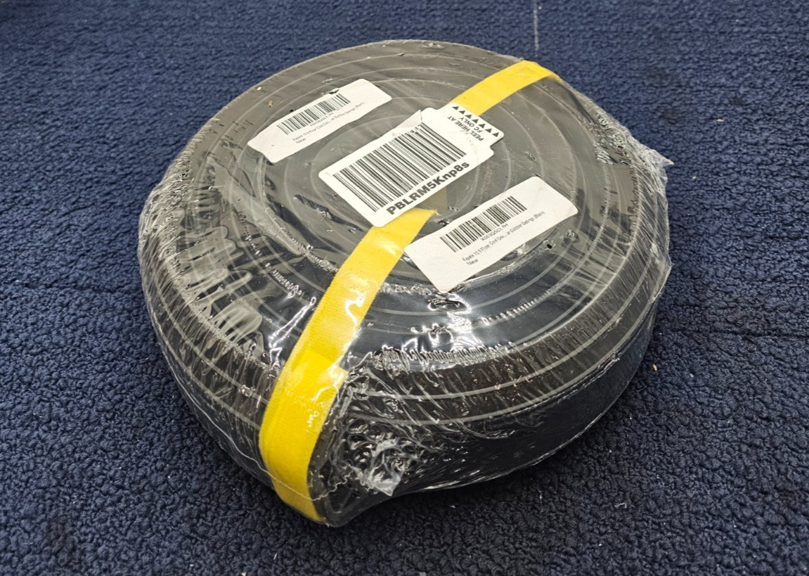 Eapele 10ft Floor Cable Cover Protector Heavy Duty PVC Duct Black