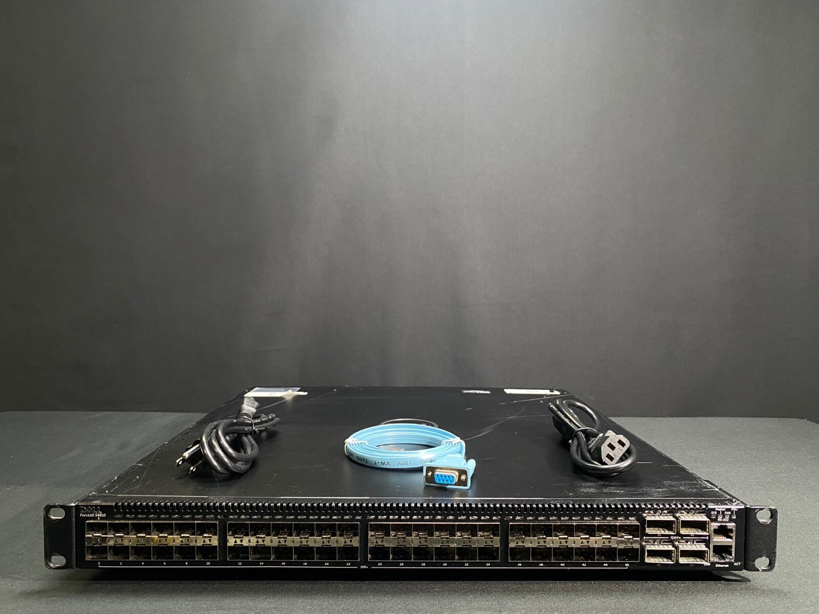 Dell Force10 S4810P-AC  48 Port SFP 10G 4 QSFP 40G 2x PSU -Same Day Shipping