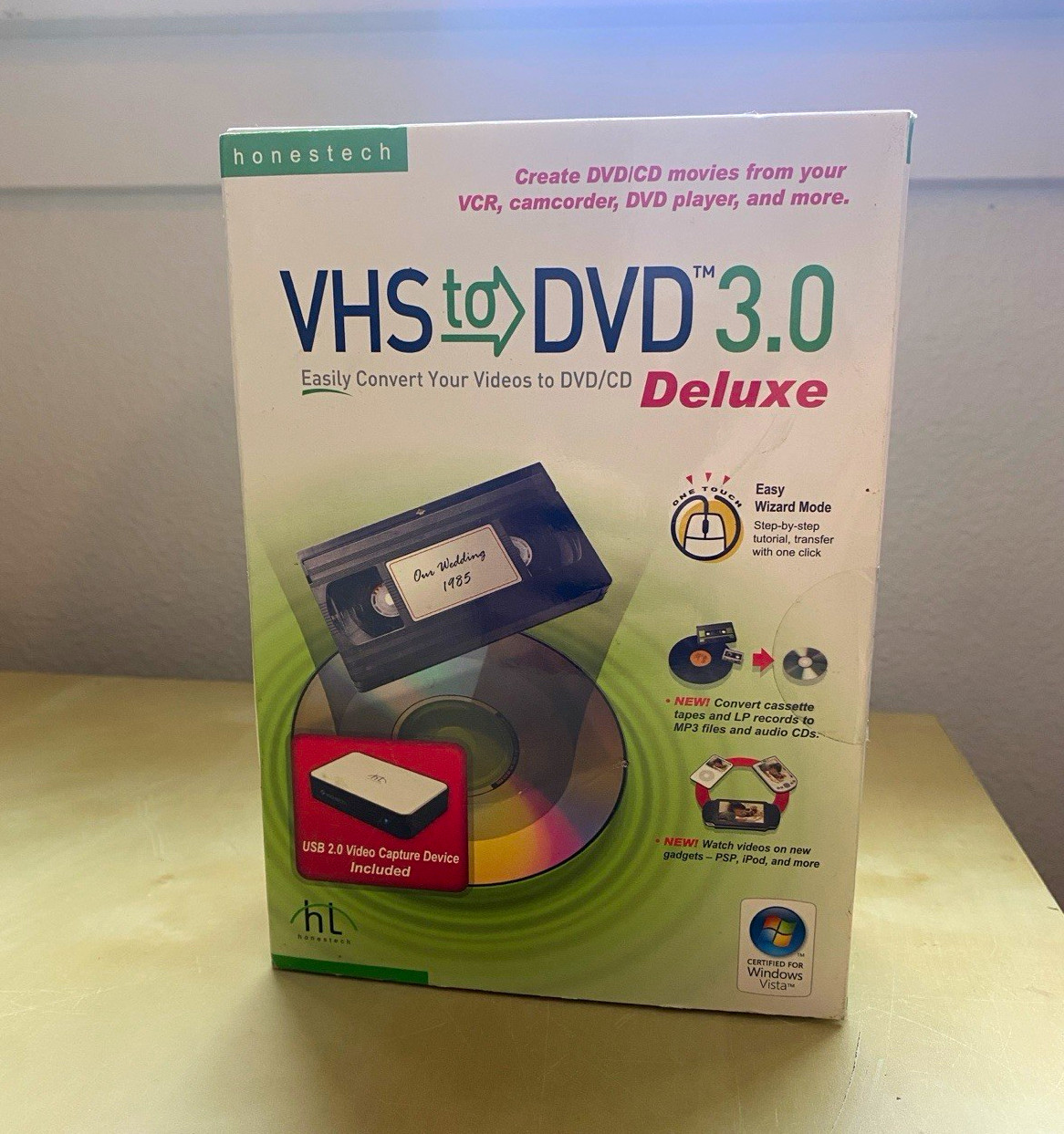 VHS to DVD Converter – Honestech Deluxe – Transfer Tapes Easily