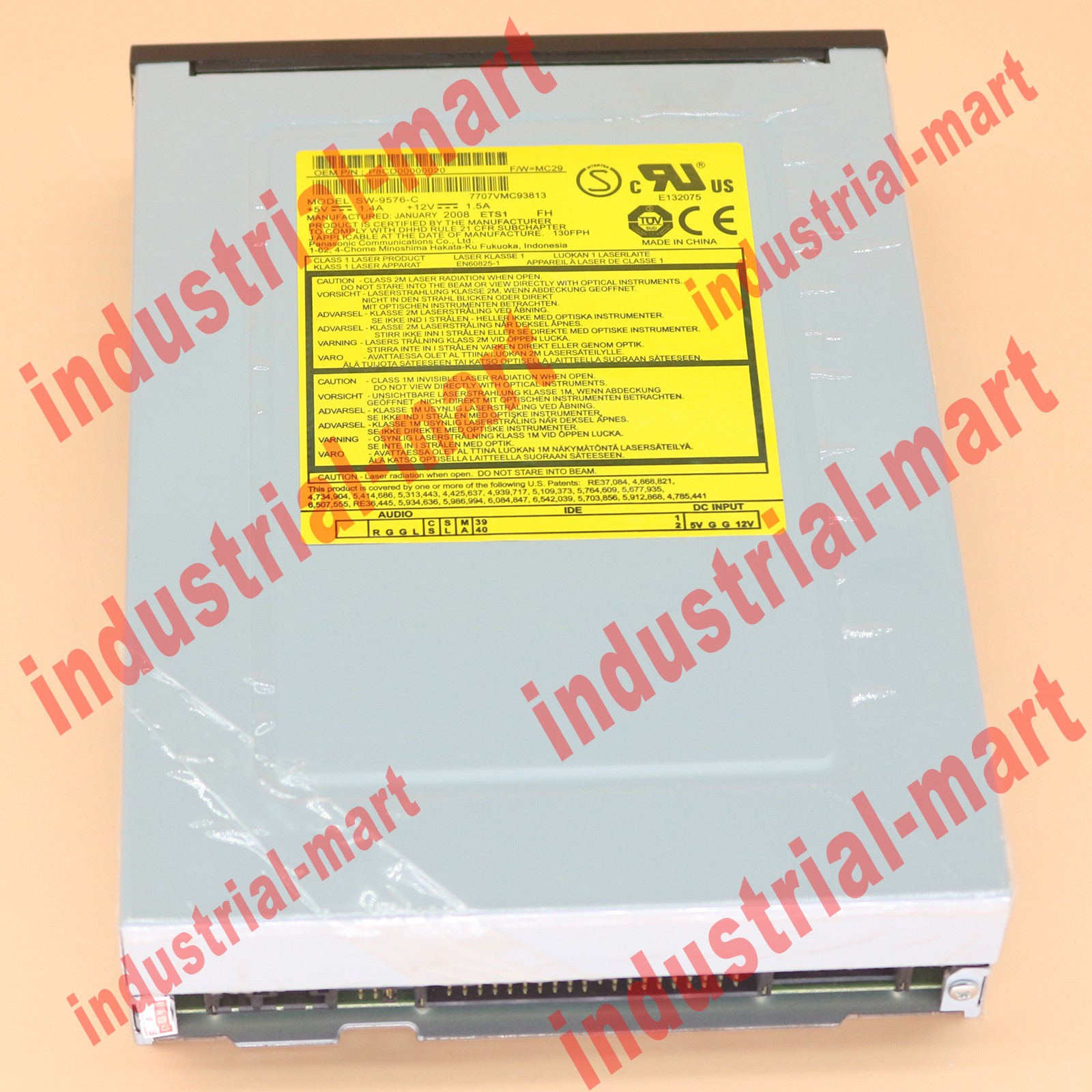 1PCS Used For Panasonic SW-9576-C Desktop IDE Drive DVD-RAM RW Burner