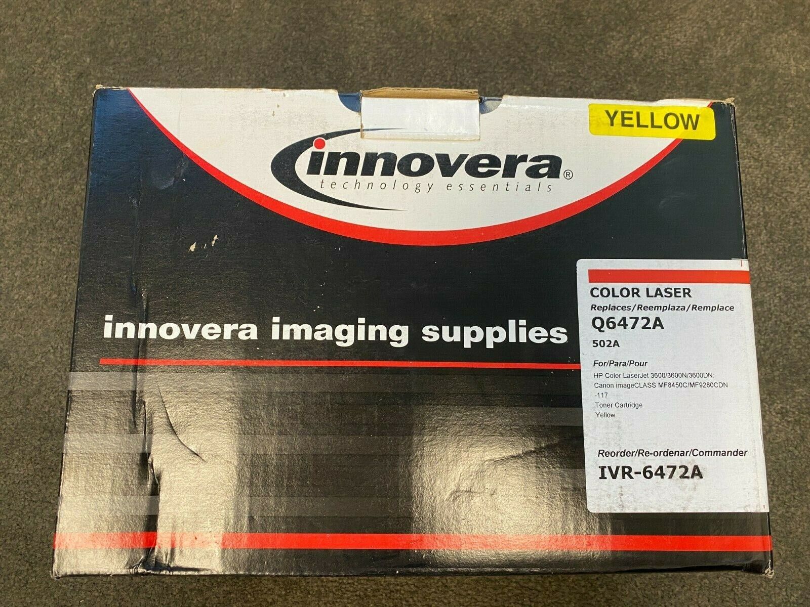 Innovera IVR-6472A Remanufactured Toner - Yellow
