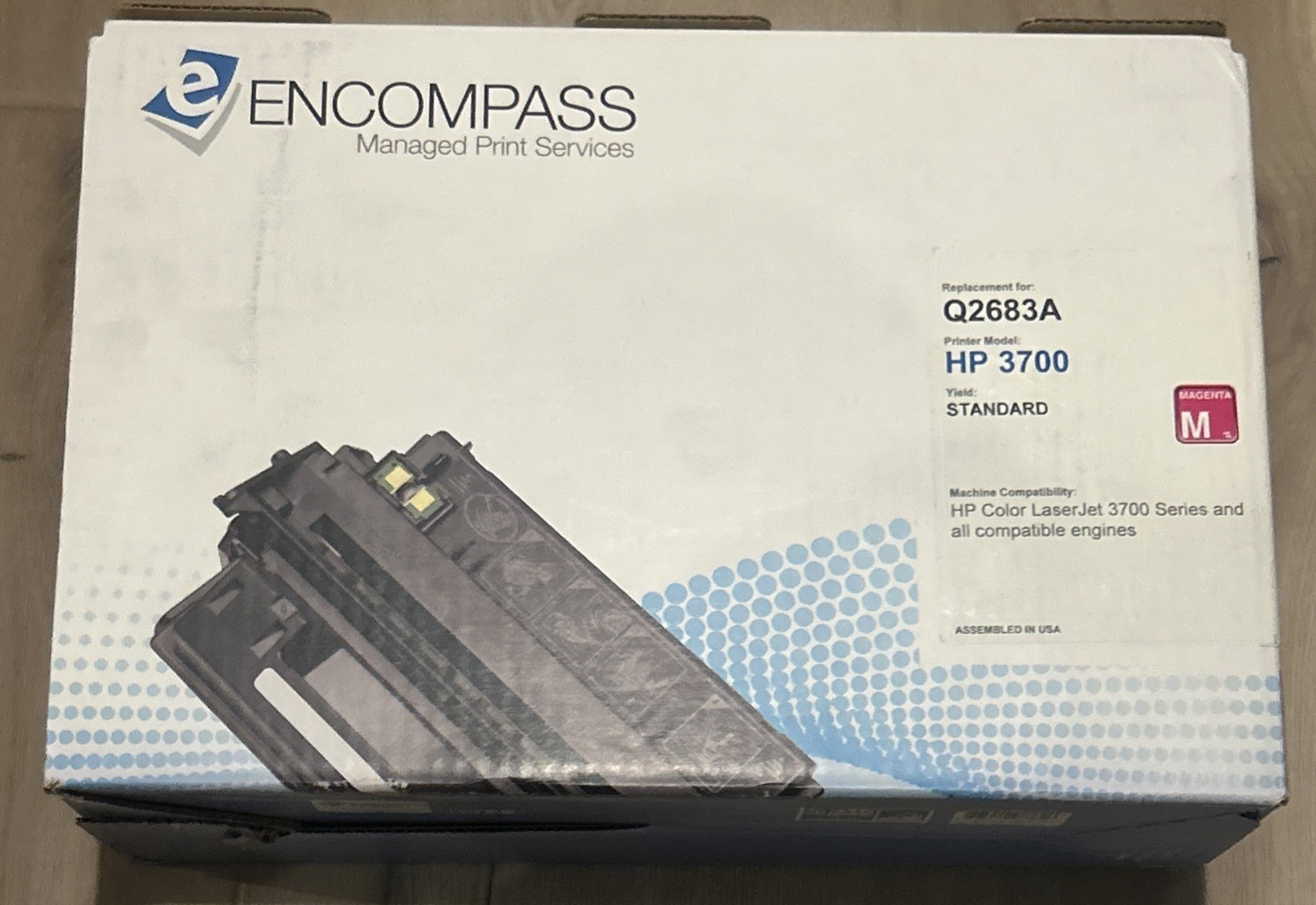 Q6463ARPC Premium Compatibles 644A Q6463a Magenta Toner Cartridge Hp 4730 (L3)