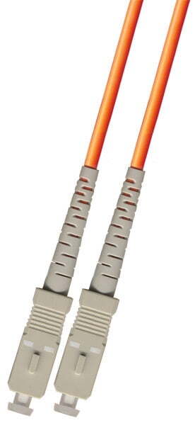 Direct Burial Outdoor SC 2 Strand Fiber Optic Cable Multimode 62.5/125 150M
