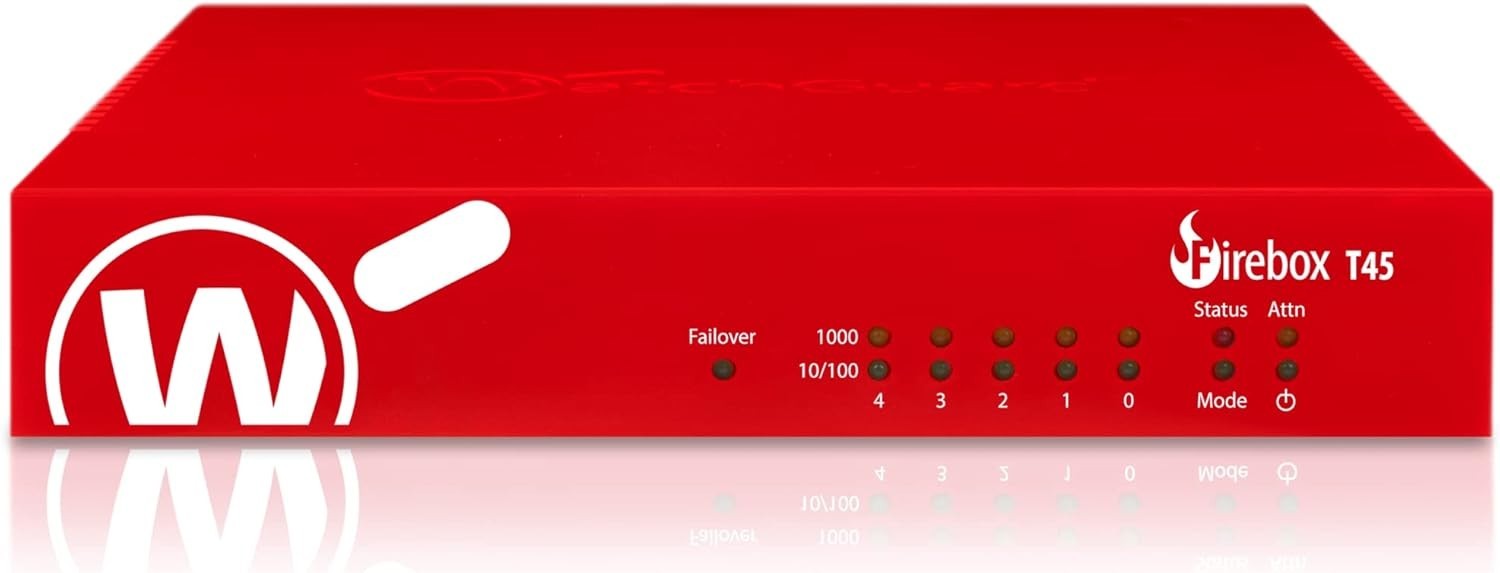 Trade Up to WatchGuard Firebox T45-PoE 3YR Total Security (WGT47673-US) - New