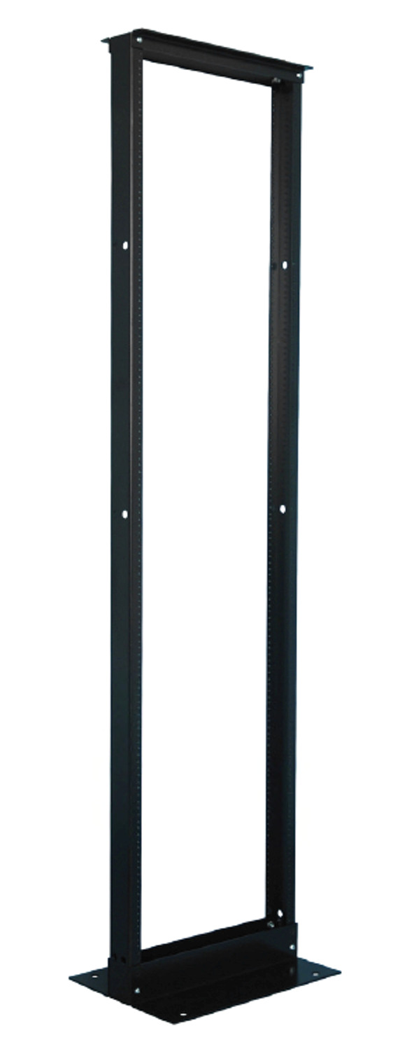 2 Post 45 RU Open Frame IT Network Aluminum Relay Server Rack 2 VR4-451