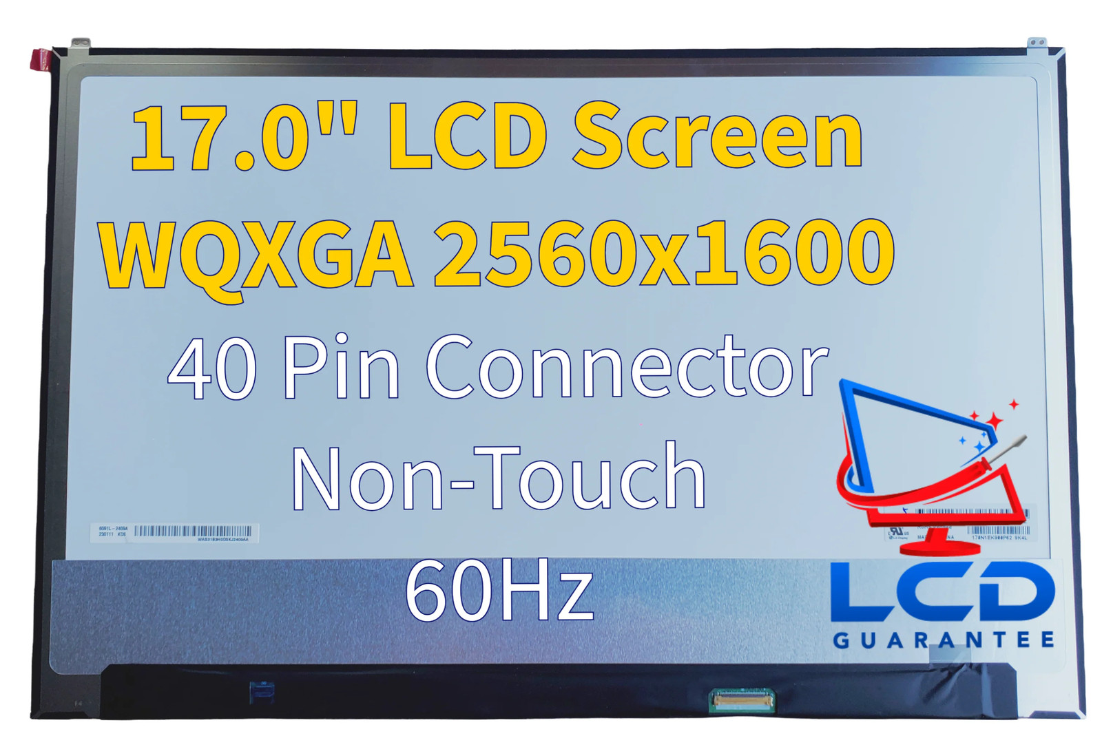 LG Gram 17Z90N-R.AAC8U1 17" Non-Touch IPS WQXGA Replacement LCD Screen Panel