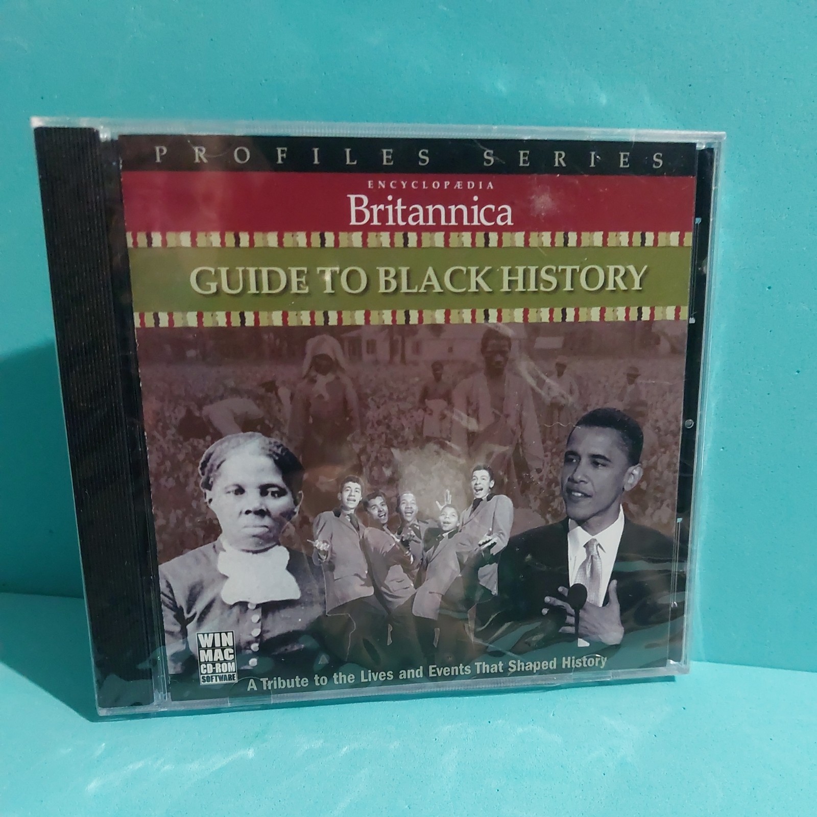 Encyclopedia Britannica Profiles Series Guide to Black History CD-ROM New Sealed