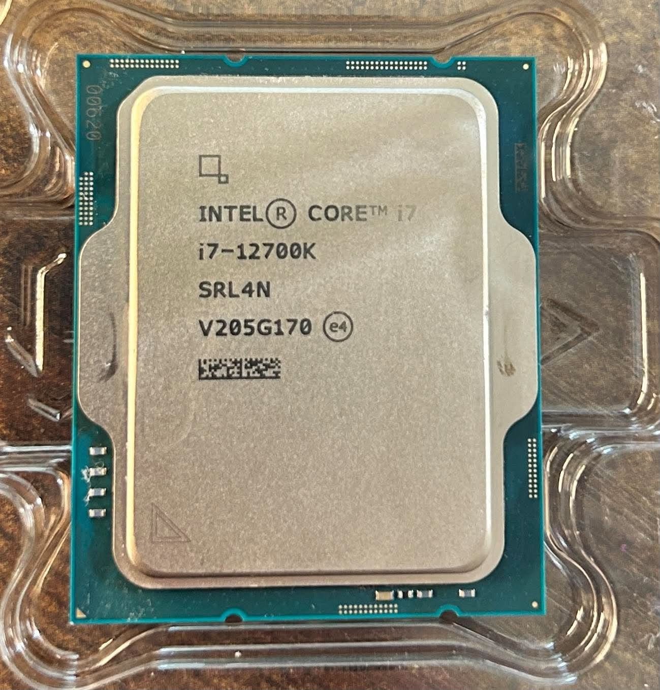 Intel Core I7-12700K 12th Gen Alder Lake 12-Core 3.6 GHz LGA 1700