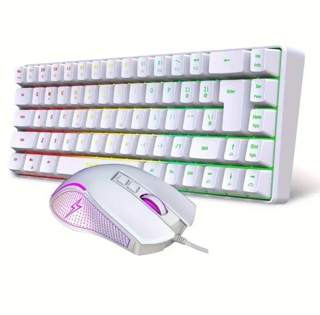 Gaming keyboard and mouse combo RGB LIGHT FAST RESPONSIVE LED GAMING COMBO