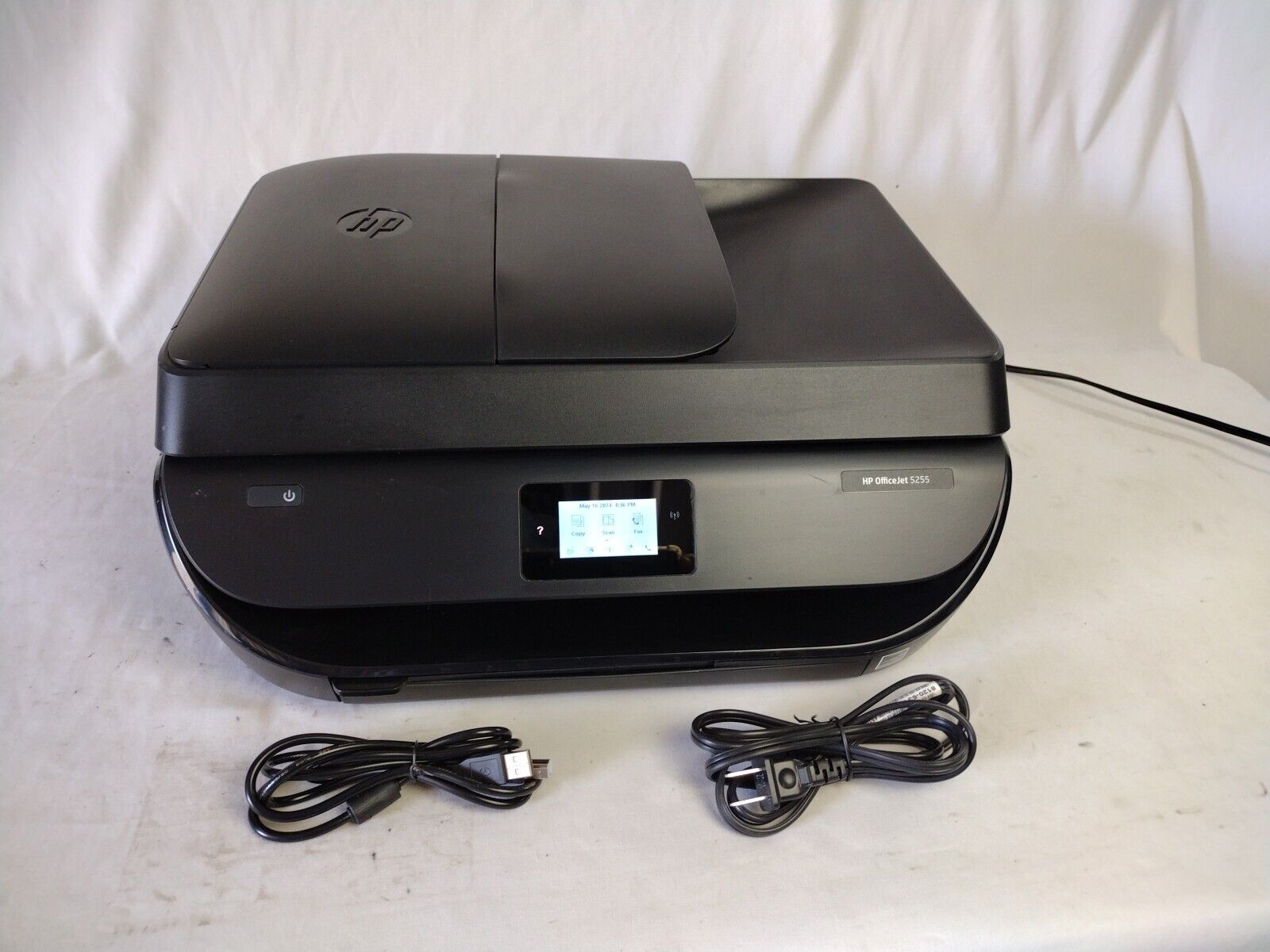 HP Officejet 5255 Wireless All-In-One Inkjet Printer *Works Great* Only 484 Pges