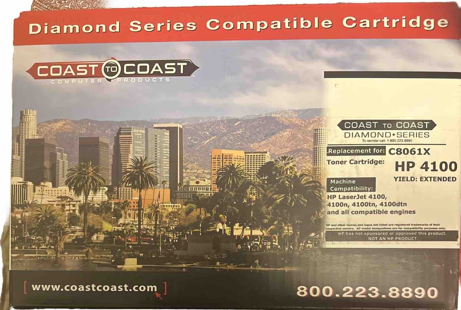COAST TO COAST  Cartridge C8061X(J) for LaserJet 4100 Series | Black Ink