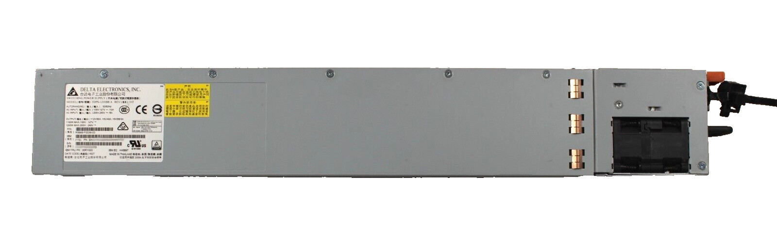 Delta Electronics R0668-F0038-03 TDPS-1200BB A 00RY003 1200W Power Supply IBM