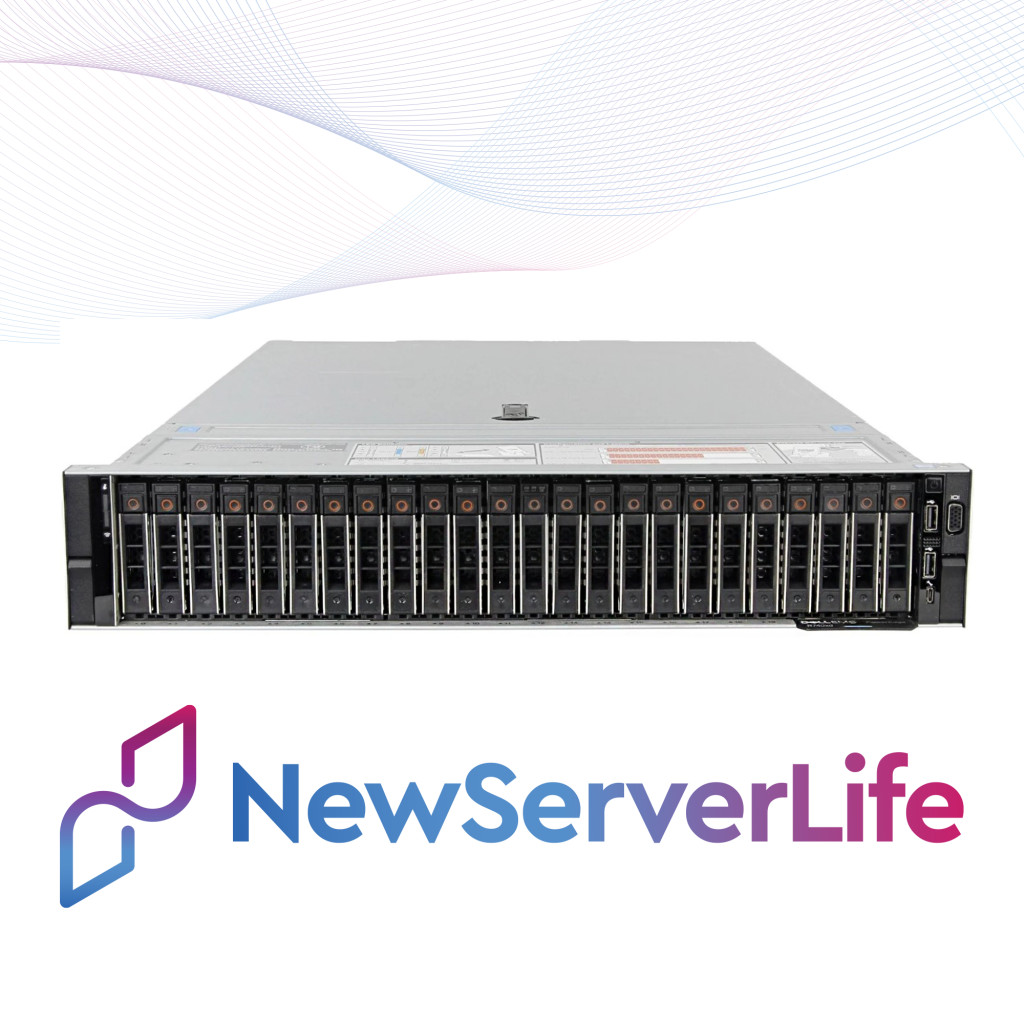 DELL R740xd 24NVME Server 2x Gold 6242 2.8GHz =32 Cores 64GB H730p PCIe 4xRJ45