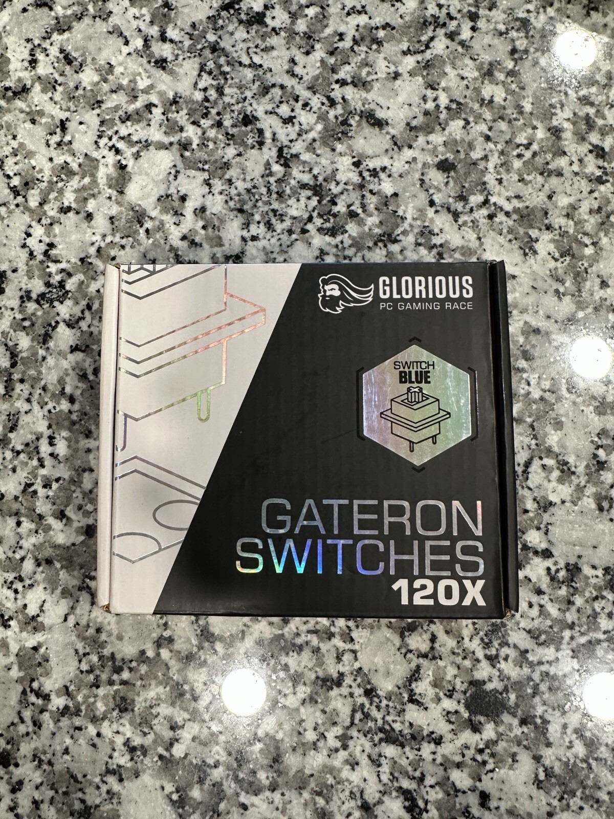 Glorious PC Gaming Race Gateron - Blue Switches - Tactile Clicky 120 pieces