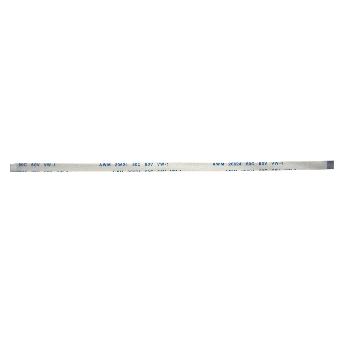 8Pin 0.5mm Pitch FFC FPC Flexible Flat Cable AWM VW-1 20624 80C 60V A B Type