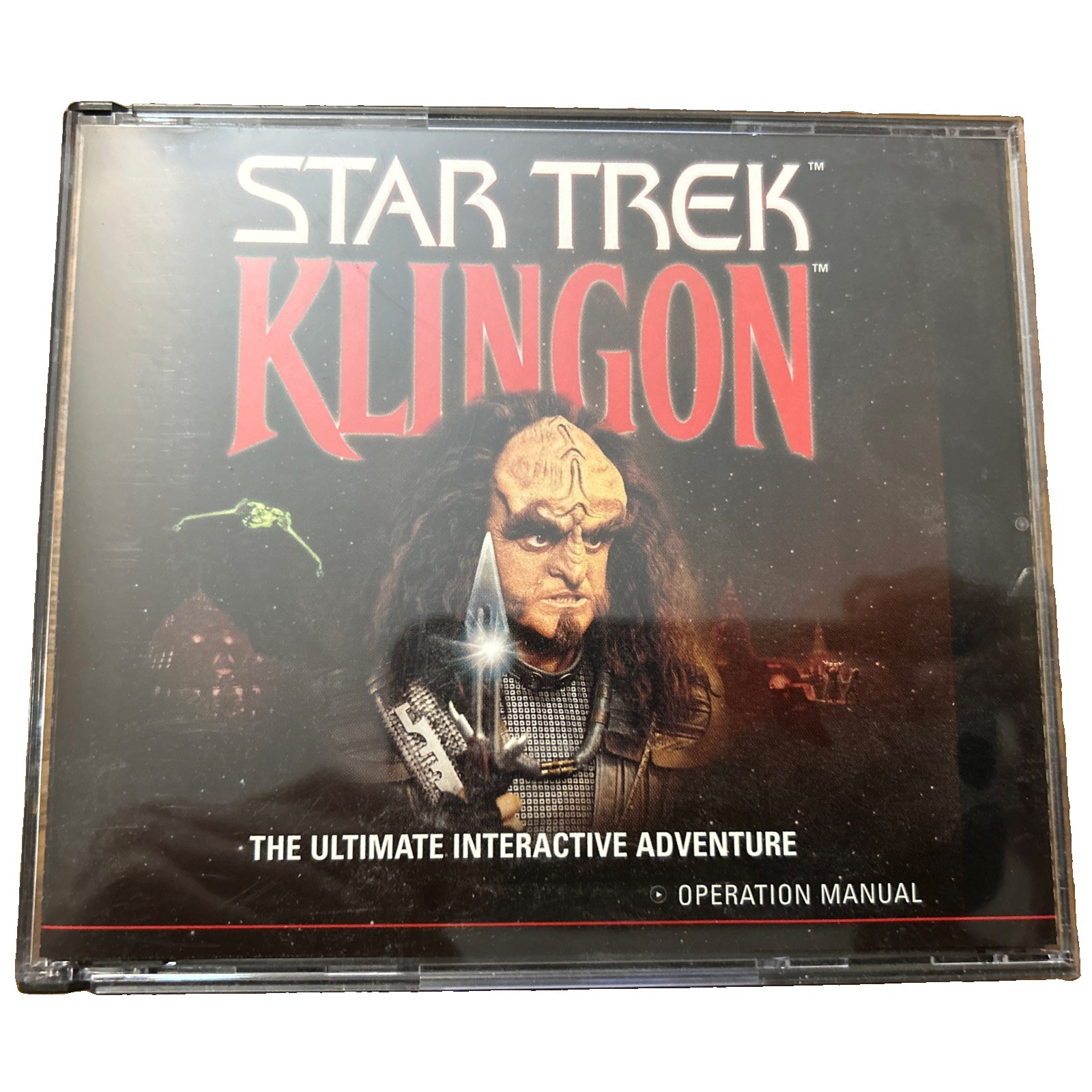 Star Trek Klingon : PC CD-ROM 3 Disk & Manual , Pre-Owned