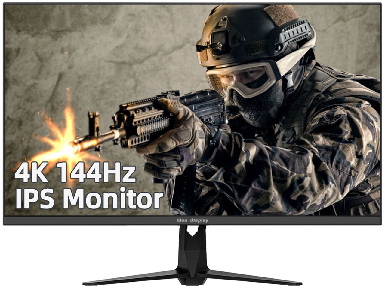 idea display 27" 4K  3840x2160 144Hz 5ms IPS Monitor, 2 x HDMI 2.1, 1 x DP 1.4