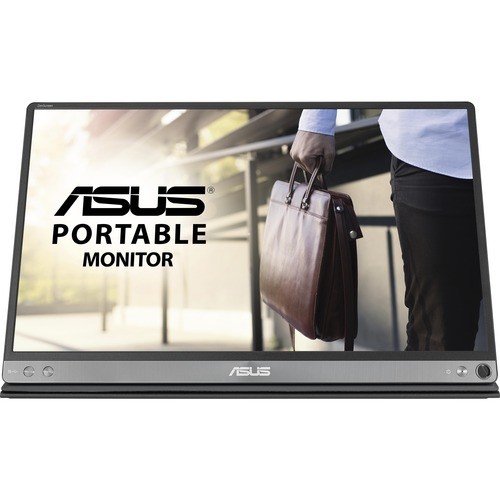 Asus ZenScreen MB16AC 16  Class Full HD LCD Monitor - 16:9 - Dark Gray, Black