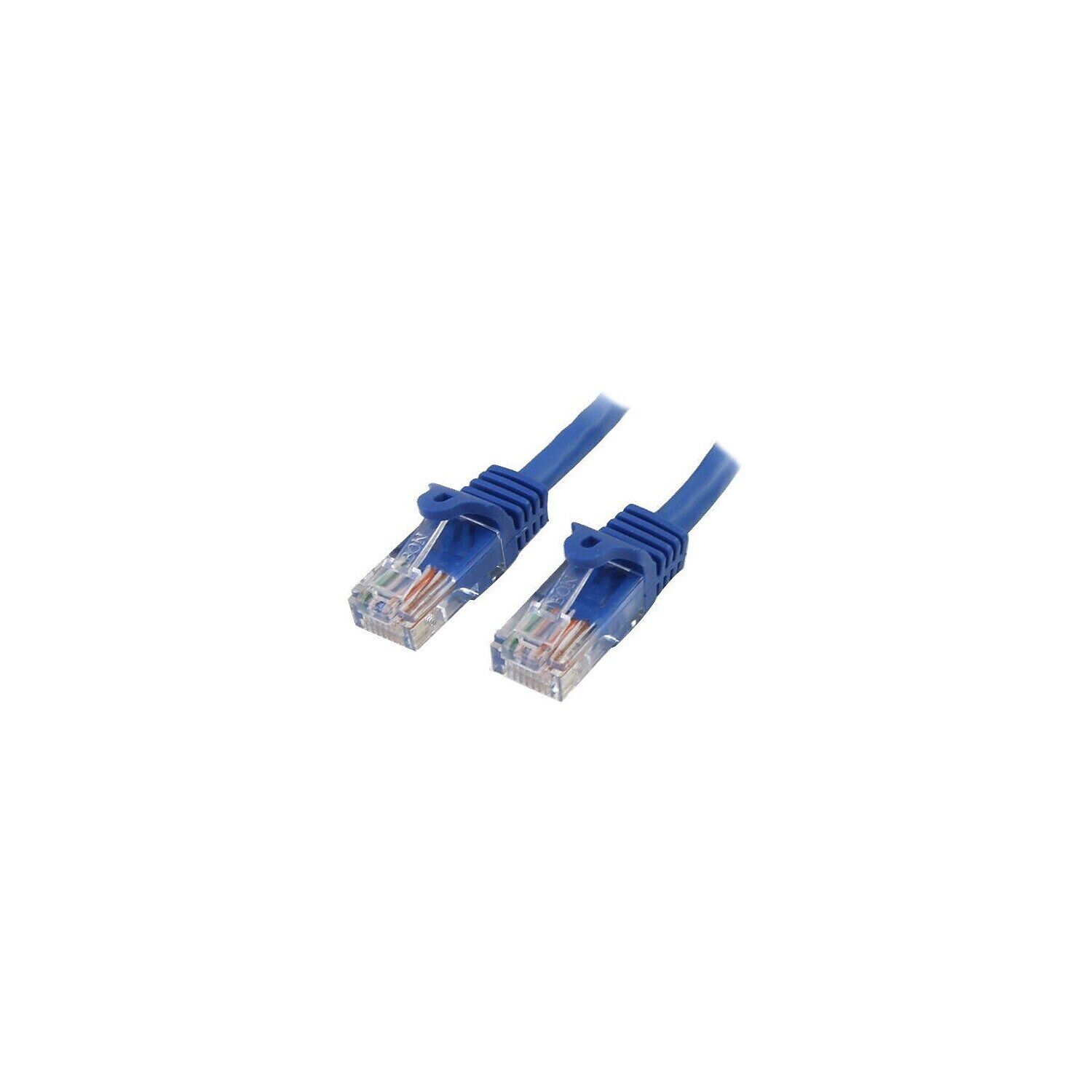 StarTech Cat 5e UTP Snagless Patch Cable Blue 2' (RJ45PATCH2)
