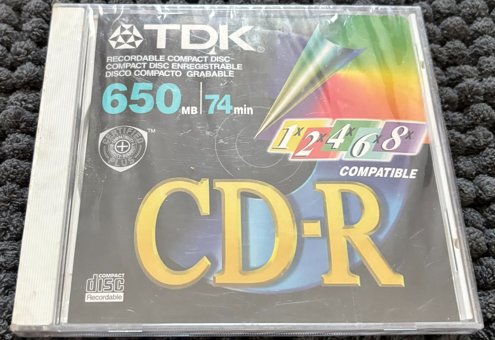 TDK CD-r 650mb 74 min Disc NEW/SEALED