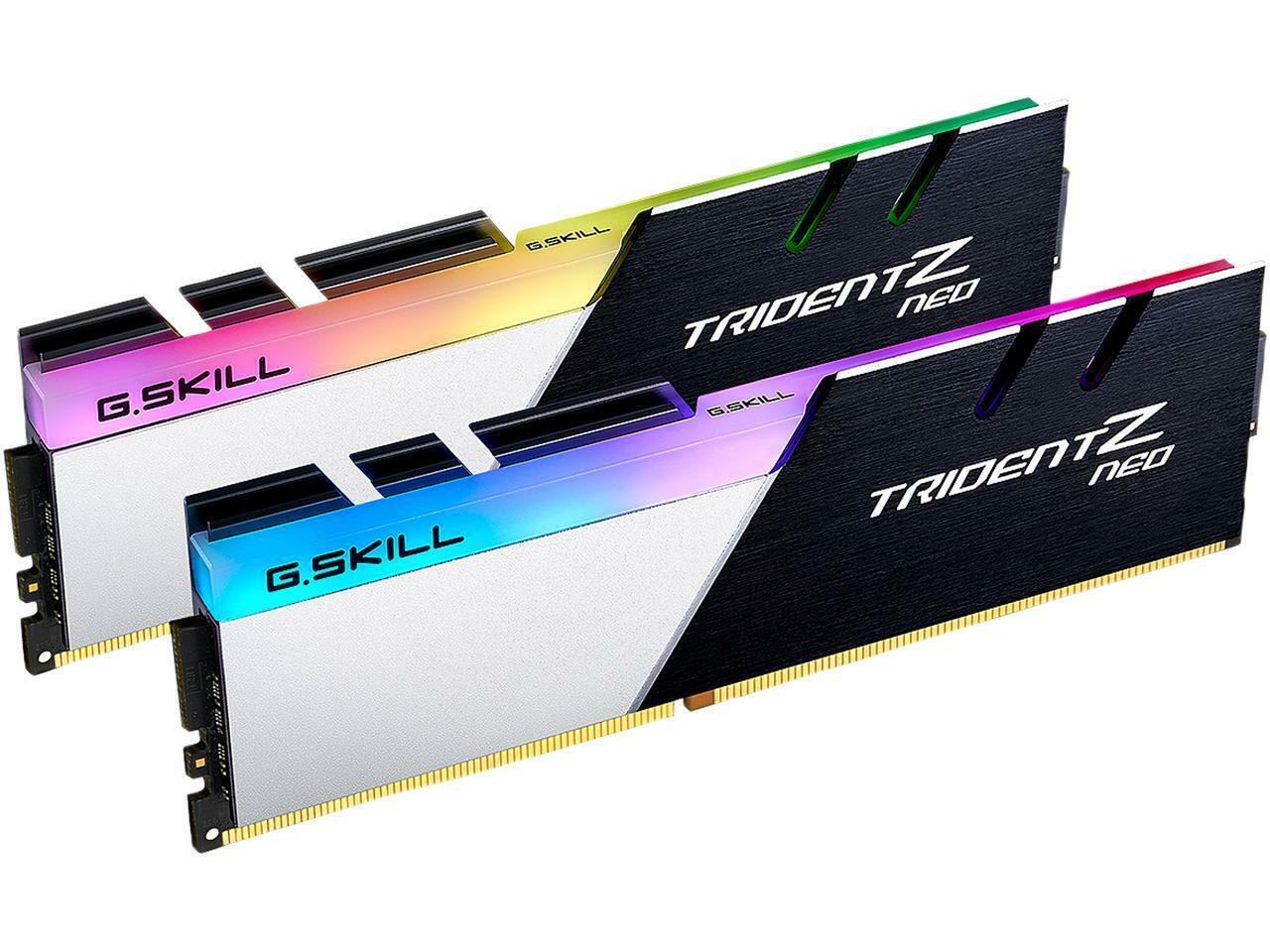G.SKILL Trident Z Neo (For AMD Ryzen) Series 32GB (2 x 16GB) 288-Pin RGB DDR4 SD