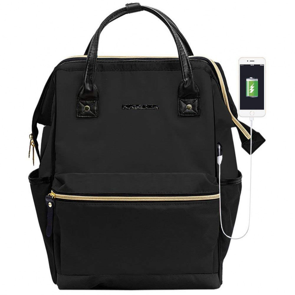 KROSER Laptop Backpack 15.6 Inch Bag Casual Daypack Water Repellent Nylon Tablet