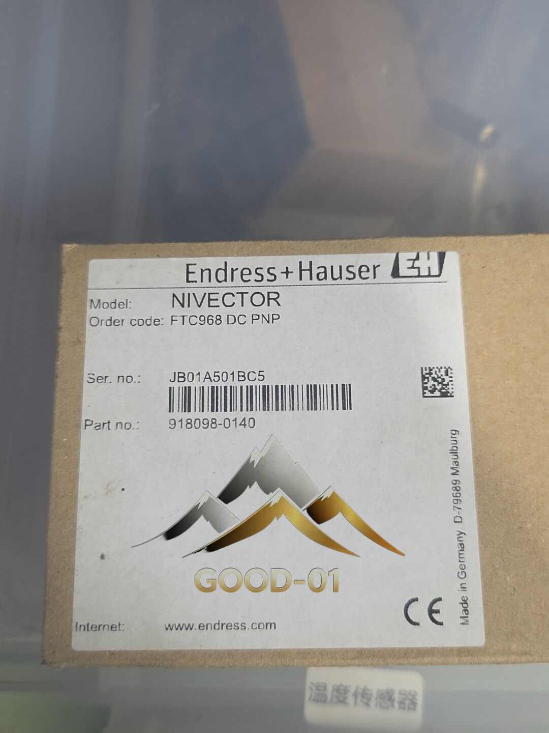 1pcs New E+H FTC968 DC PNP NIVECTOR sensor 1-Year Warranty 