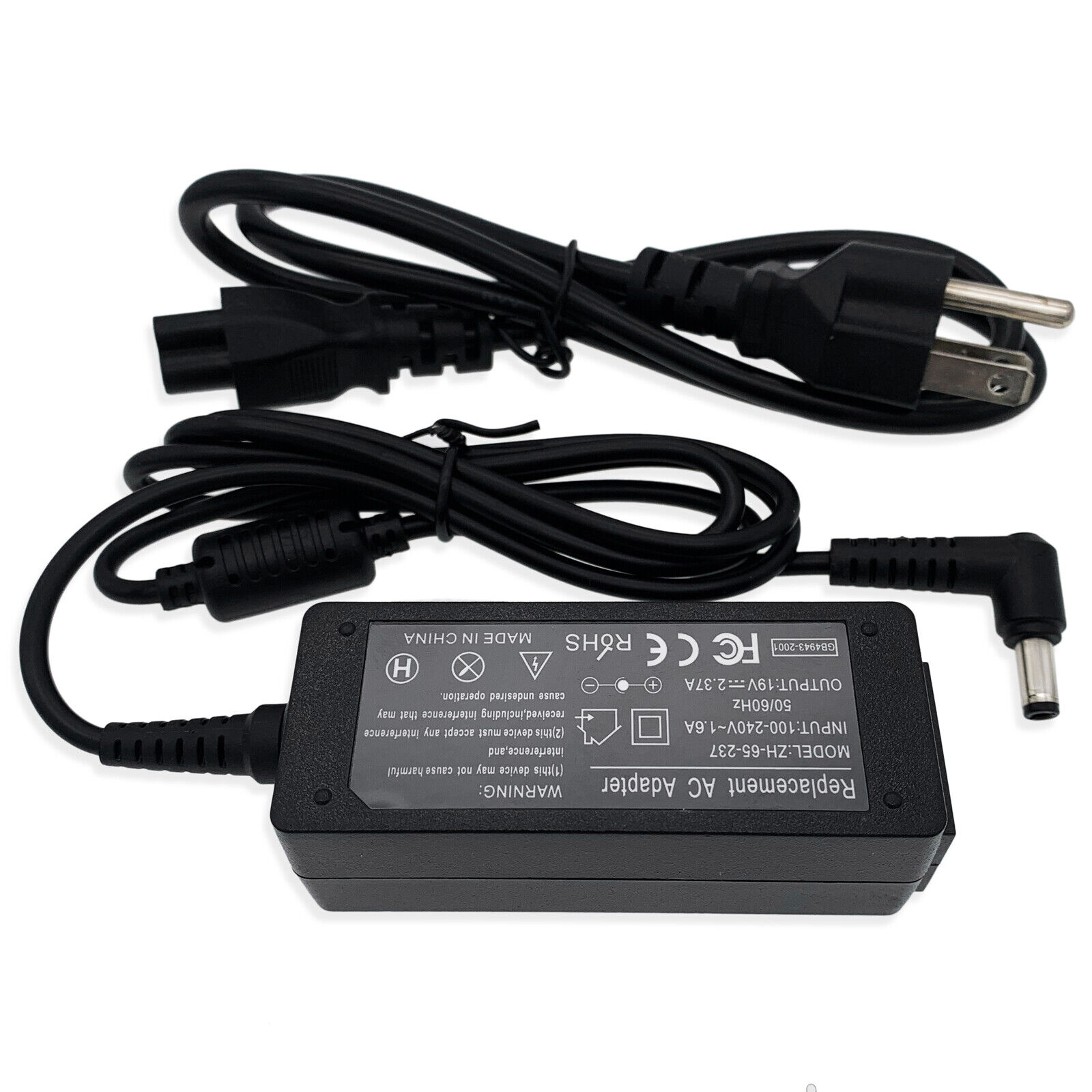 Power Supply Adapter Laptop Charger For Toshiba Satellite Radius L15W-B1208 L15W