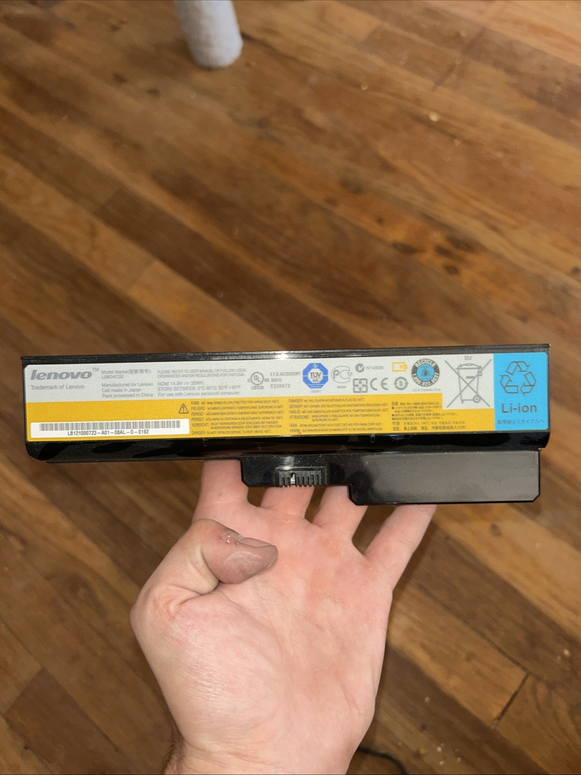 Genuine OEM Lenovo Lithium Ion Laptop Battery - Model # L09M6Y02