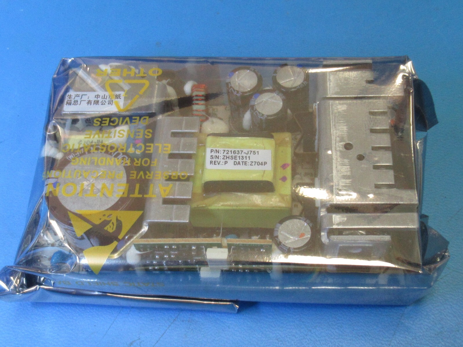 (1 ) NLP65-9608J ARTESYN AC/DC Open Frame Power Supply 60W 3 OUTPUT 5V 12V -12V