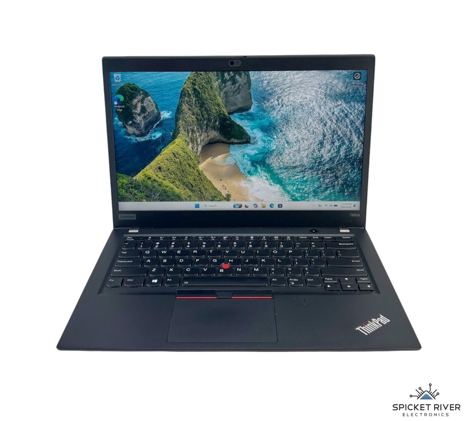 Lenovo ThinkPad T495s Quad Core 3700U 2.30GHz 512GB SSD 16GB RAM - READ #252120