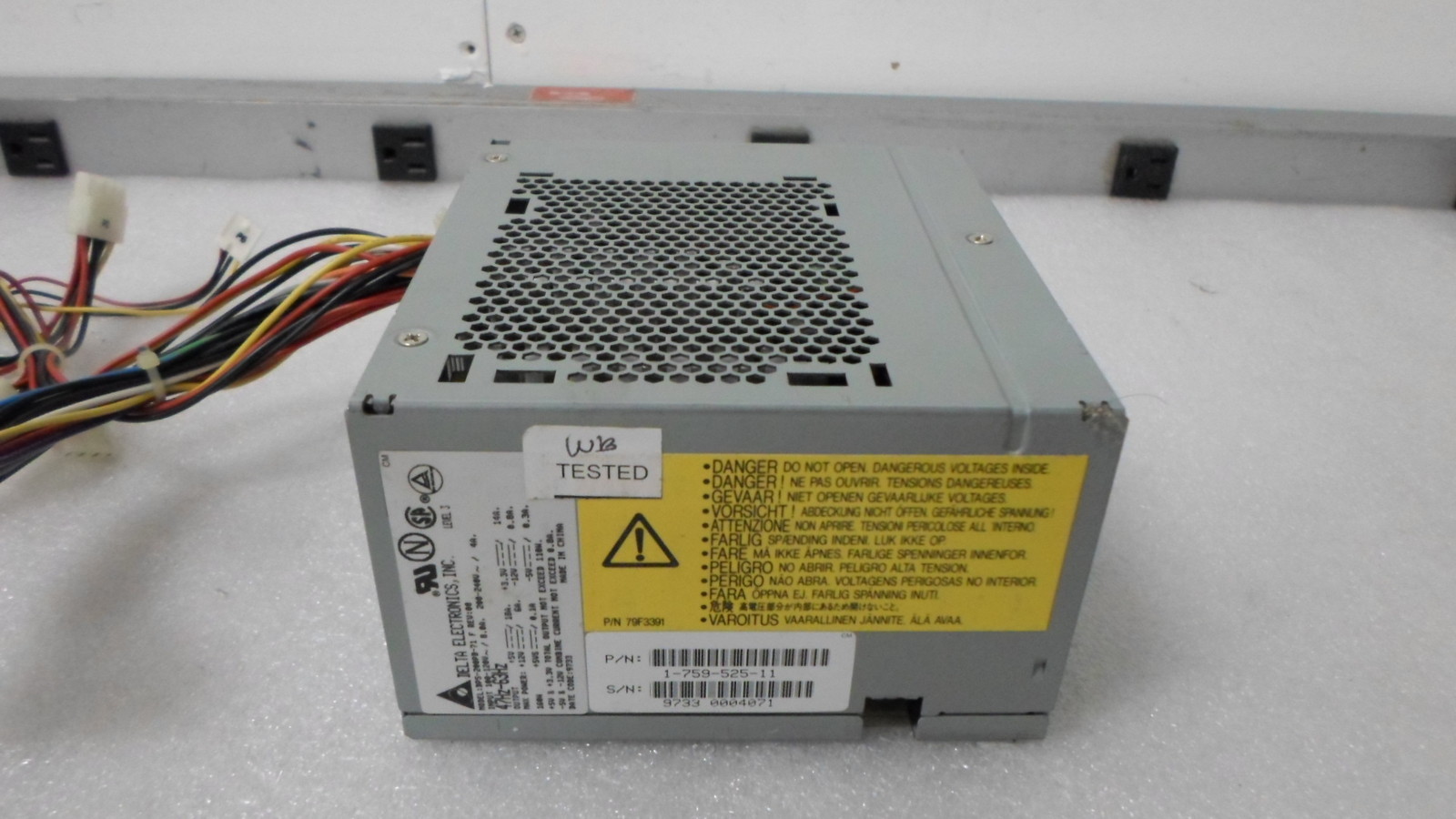 Sony Delta 1-759-525-11 DPS-200PB-71 110W Power Supply TESTED