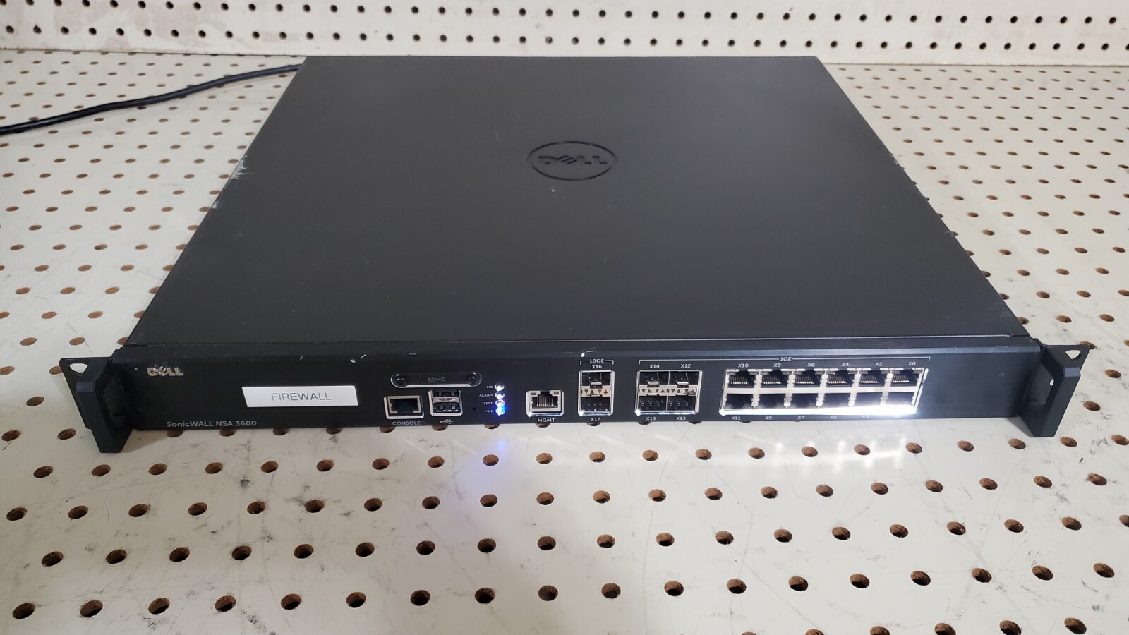 Dell SonicWall NSA 3600 Firewall Security Appliance 1RK26-0A2
