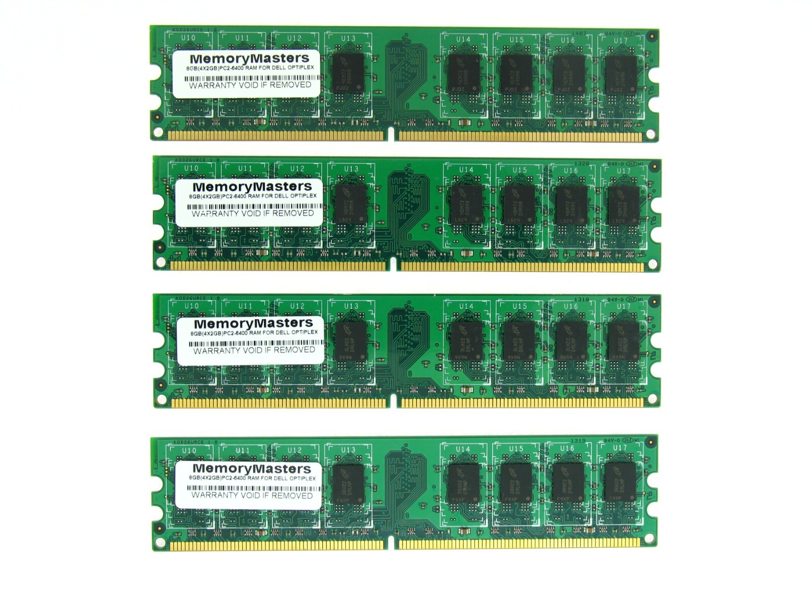 8GB 4X2GB DDR2 PC2-6400 MEMORY RAM  DELL OPTIPLEX 960 760 755 745 VOSTRO 200 400